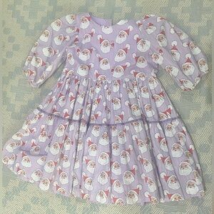 Pink Chicken Santa Dress